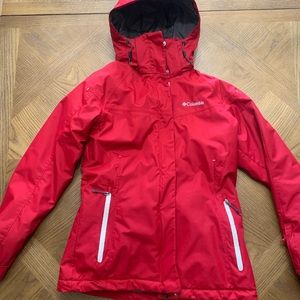 Columbia Red Ski Winter Jacket 🎿
